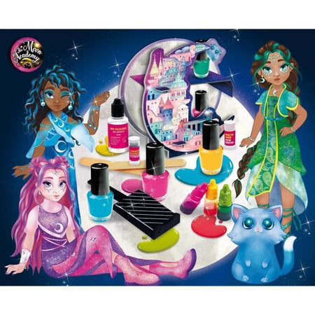 Nail Art - Kit per il tempo libero creativo - THE MOON ACADEMY - Componenti per smalto, Flaconi per smalto