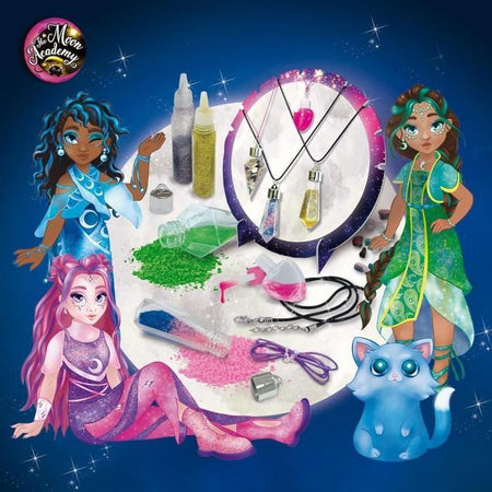 Cristalli Magici - Kit Creativo - THE MOON ACADEMY - Glitter, Pietre e Basi Inclusi