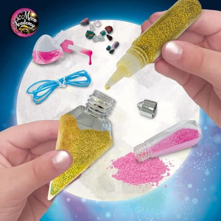 Cristalli Magici - Kit Creativo - THE MOON ACADEMY - Glitter, Pietre e Basi Inclusi