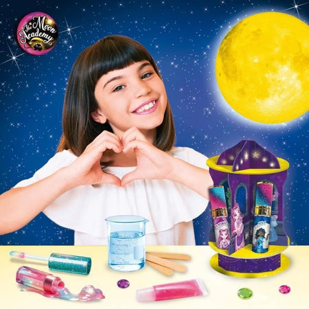 Lucidalabbra - Kit per il tempo libero creativo - THE MOON ACADEMY - Componenti per lucidalabbra, Flaconi per lucidalabbra