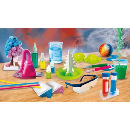 Laboratorio di Super Reazioni - Kit Scientifico - SONO UN GENIO - 30 Esperimenti, Effetti Sorprendenti