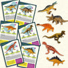 Un mese con i dinosauri - Kit scientifico - SONO UN GENIO - 31 dinosauri