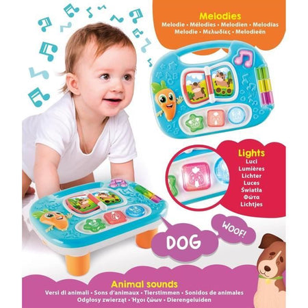 La Fattoria - Mini tavolo didattico - CAROTINA BABY - Alla scoperta degli animali, dei suoni e delle melodie