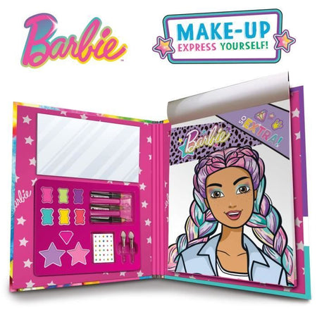 Libro per imparare ad applicare il trucco e truccarsi - Barbie sketch book make up - LISCIANI