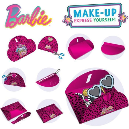 Libro per imparare ad applicare il trucco e truccarsi - Barbie sketch book make up - LISCIANI
