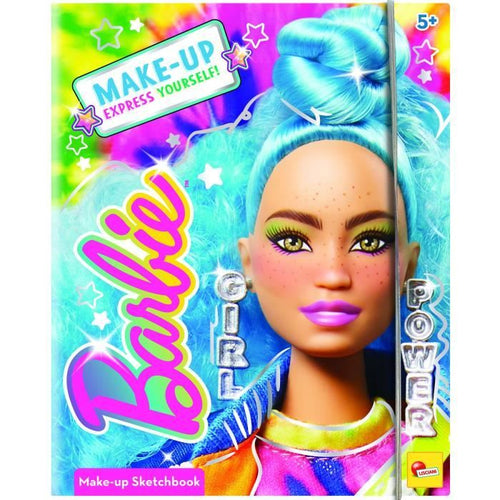 Libro per imparare ad applicare il trucco e truccarsi - Barbie sketch book make up - LISCIANI