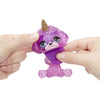 Bambola arcobaleno di alta moda con kit di slime e animale domestico - Viola (Viola) - Bambola glitterata da 28 cm con kit di slime