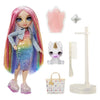 Bambola di Alta Moda Arcobaleno con Kit di Slime e Animale Domestico - Amaya (Arcobaleno) - 28 cm Bambola Glitter con Kit di Slime