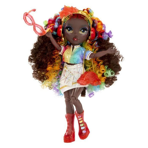 Bambola manichino di cristallo alto arcobaleno 27 cm - Iris Bow