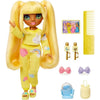 Junior High Pyjama Party - Bambola fashion articolata da 22 cm - Sunny (Giallo) - Molti accessori - da 4 anni