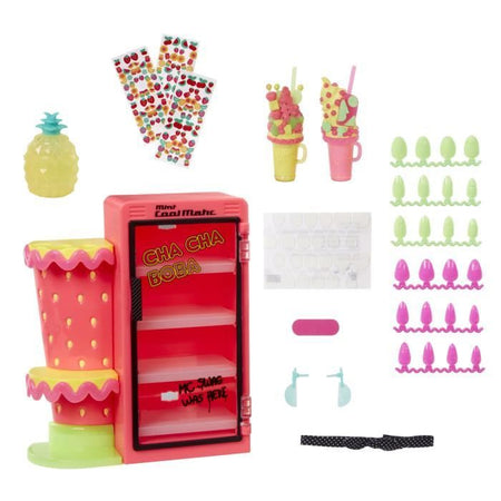 LOL Surprise OMG Sweet Nails - Barra per unghie - Bambola fashion Pinky Pops Fruit Shop - Tema frutta - Dai 4 anni in su