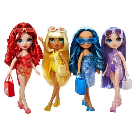 Rainbow High Swim & Style - Bambola manichino snodabile 27 cm - Viola (Viola) - Costume da bagno + pareo - da 4 anni