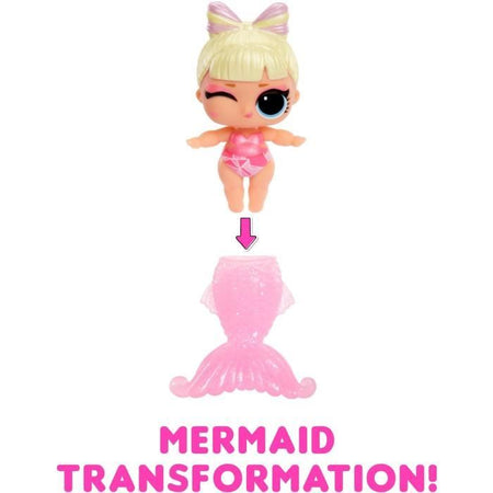 LOL Surprise - Baby Sirene - La coda della sirena cambia colore - 8 personaggi da collezionare - Casuale