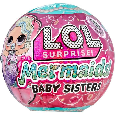 LOL Surprise - Baby Sirene - La coda della sirena cambia colore - 8 personaggi da collezionare - Casuale