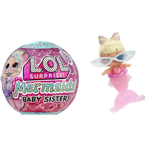 LOL Surprise - Baby Sirene - La coda della sirena cambia colore - 8 personaggi da collezionare - Casuale