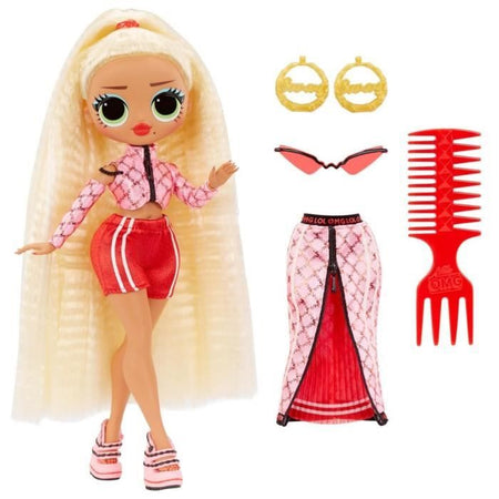 LOL Surprise OMG - Fashion Doll 24 cm - Swag - 2 abiti con pettine e accessori - Dai 4 anni