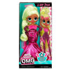 LOL Surprise OMG - Bambola fashion da 24 cm - Neonlicious - 2 abiti con pettine e accessori - Dai 4 anni