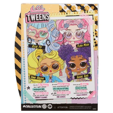 LOL Surprise Tweens - Bambola fashion articolata da 24 cm - Hana Groove - 2 abiti e diversi accessori - Dai 4 anni in su