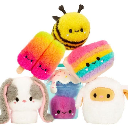 Fluffie Stuffiez - Peluche ASMR da personalizzare - PECORA - Imbottitura da togliere e scoprire un altro personaggio - A partire da 4 anni