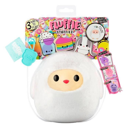 Fluffie Stuffiez - Peluche ASMR da personalizzare - PECORA - Imbottitura da togliere e scoprire un altro personaggio - A partire da 4 anni