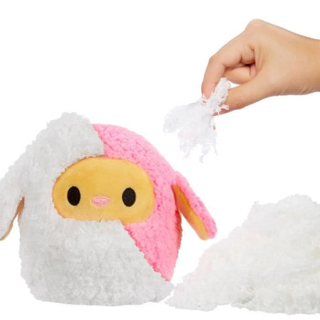 Fluffie Stuffiez - Peluche ASMR da personalizzare - PECORA - Imbottitura da togliere e scoprire un altro personaggio - A partire da 4 anni