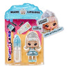Yummiland - 1 bambola da 10 cm e un lucidalabbra glitterato da creare - Callie - Gusto torta di compleanno - Dai 4 anni in su