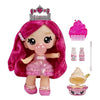 Yummiland - 1 bambola da 10 cm e un lucidalabbra glitterato da creare - Bianca - Gusto Chewing Gum - Dai 4 anni in su