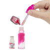 Yummiland - 1 bambola da 10 cm e un lucidalabbra glitterato da creare - Bianca - Gusto Chewing Gum - Dai 4 anni in su