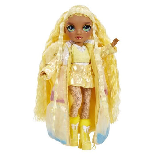Rainbow High - Winter Wonderland - Giallo - Rivela il tuo colore - Crea il tuo pupazzo di neve - Dai 4 anni