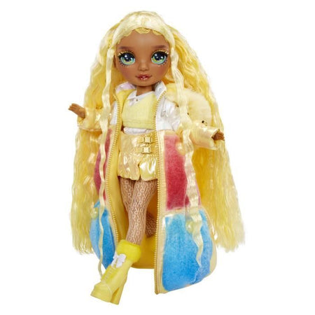 Rainbow High - Winter Wonderland - Giallo - Rivela il tuo colore - Crea il tuo pupazzo di neve - Dai 4 anni