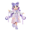 Rainbow High - Winter Wonderland - 1 bambola fashion da 27 cm (Viola) - 1 vestito magico e accessori - Pupazzo di neve da creare