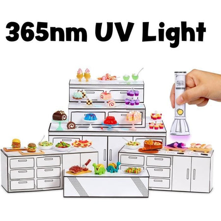 MGA Miniverse - Lampada UV - Asciuga le tue creazioni in resina - 1 secondo - Da 8 anni in su - Casuale