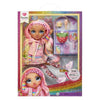 Rainbow High - Sparkle & Shine - Bambola fashion da 27 cm - Rosa - Gambe con liquido glitterato - Dai 4 anni in su