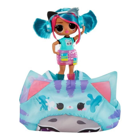 LOL Surprise - Bambola Tweens Costume - Emma Emo - bambola 17 cm + animale gonfiabile - Sorpresa da scoprire