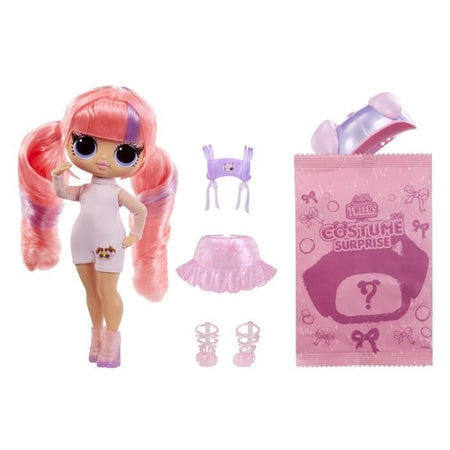 LOL Surprise - Tweens Costume Doll - Ali Dance - bambola 17 cm + animale gonfiabile - Sorpresa da scoprire - 4 modelli da collezionare