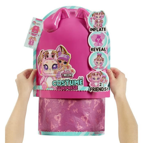 LOL Surprise - Tweens Costume Doll - Ali Dance - bambola 17 cm + animale gonfiabile - Sorpresa da scoprire - 4 modelli da collezionare