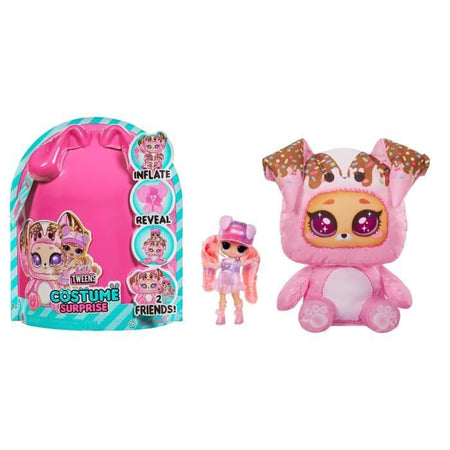 LOL Surprise - Tweens Costume Doll - Ali Dance - bambola 17 cm + animale gonfiabile - Sorpresa da scoprire - 4 modelli da collezionare