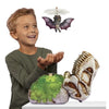 GrossMos Flying - Scopri il tuo dinosauro volante - Blu - 3 modelli da collezionare