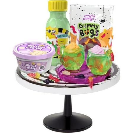 MGA Miniverse - Halloween - Gioco creativo - Serie Diner - Attività ricreative in resina creative e decorative - Non commestibile - Da 8 anni in su - Al