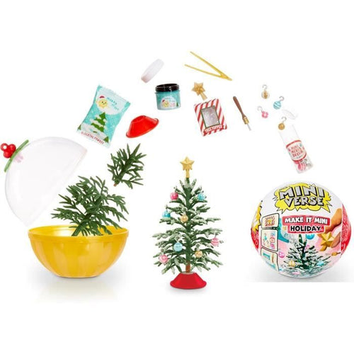 MGA Miniverse - Natale - Gioco Creativo - Diner Series - Attività ricreative creative e decorative in resina - Non commestibile - 8 anni e più - Aléatoi