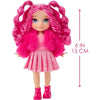 Rainbow High Littles - bambola da 15 cm + animaletto - rosa - dai 4 anni in su