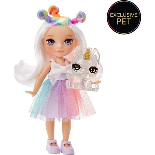 Rainbow High Littles - bambola da 15 cm + animale domestico - Rainbow - dai 4 anni in su