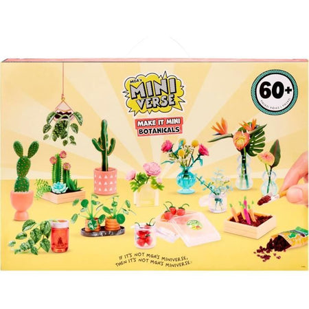 MGA Miniverse - Prodotti botanici - Gioco creativo - Mini piante - Attività ricreative in resina creative e decorative - Non commestibile - Da 8 anni in su -