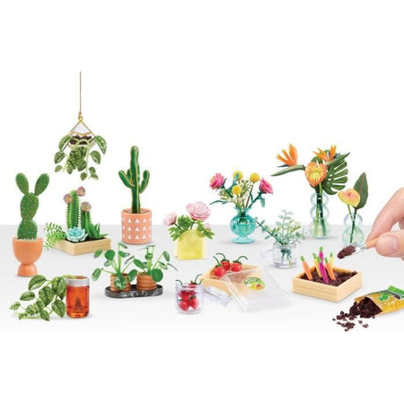 MGA Miniverse - Prodotti botanici - Gioco creativo - Mini piante - Attività ricreative in resina creative e decorative - Non commestibile - Da 8 anni in su -