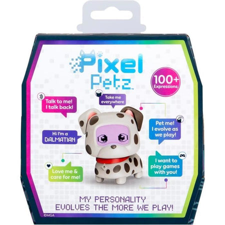 Pixel Petz - Animale virtuale e interattivo - Dalmata - Giochi e attività - Più di 100 reazioni - Dai 4 anni in su