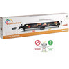 LITTLE BALANCE 8239 Happy Plancha 90, Plancha elettrica 8-10 persone, Piastra antiaderente XXL, All food, 2000W, Nero / Acciaio inossidabile