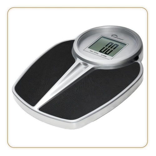 Bilancia pesapersone - LITTLE BALANCE - 8327 - PRO M 225 - Bilancia elettronica - 225 kg / 1 kg - Nero / Argento