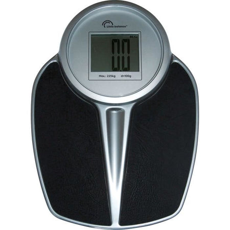 Bilancia pesapersone - LITTLE BALANCE - 8327 - PRO M 225 - Bilancia elettronica - 225 kg / 1 kg - Nero / Argento