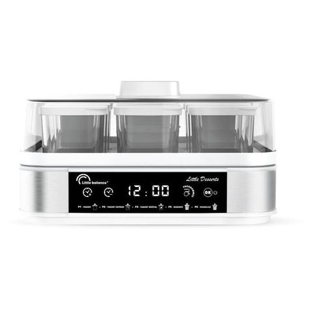 Yogurtiera LITTLE BALANCE - Little Dessert - Capacità 9 vasetti da 145 ml - 5 programmi automatici - 30 W