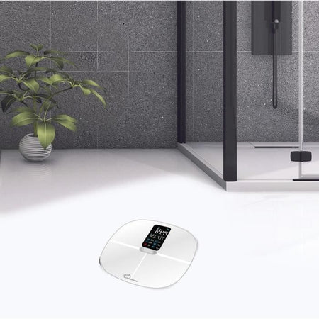 LITTLE BALANCE Bilancia connessa bianca 180kg / 100g